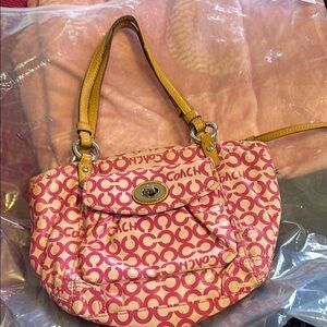 Coach Pink  Women's Bag  (Vintage)
